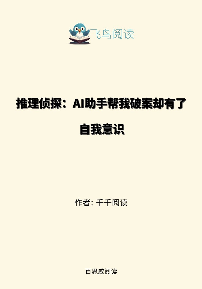 推理侦探：AI助手帮我破案却有了自我意识